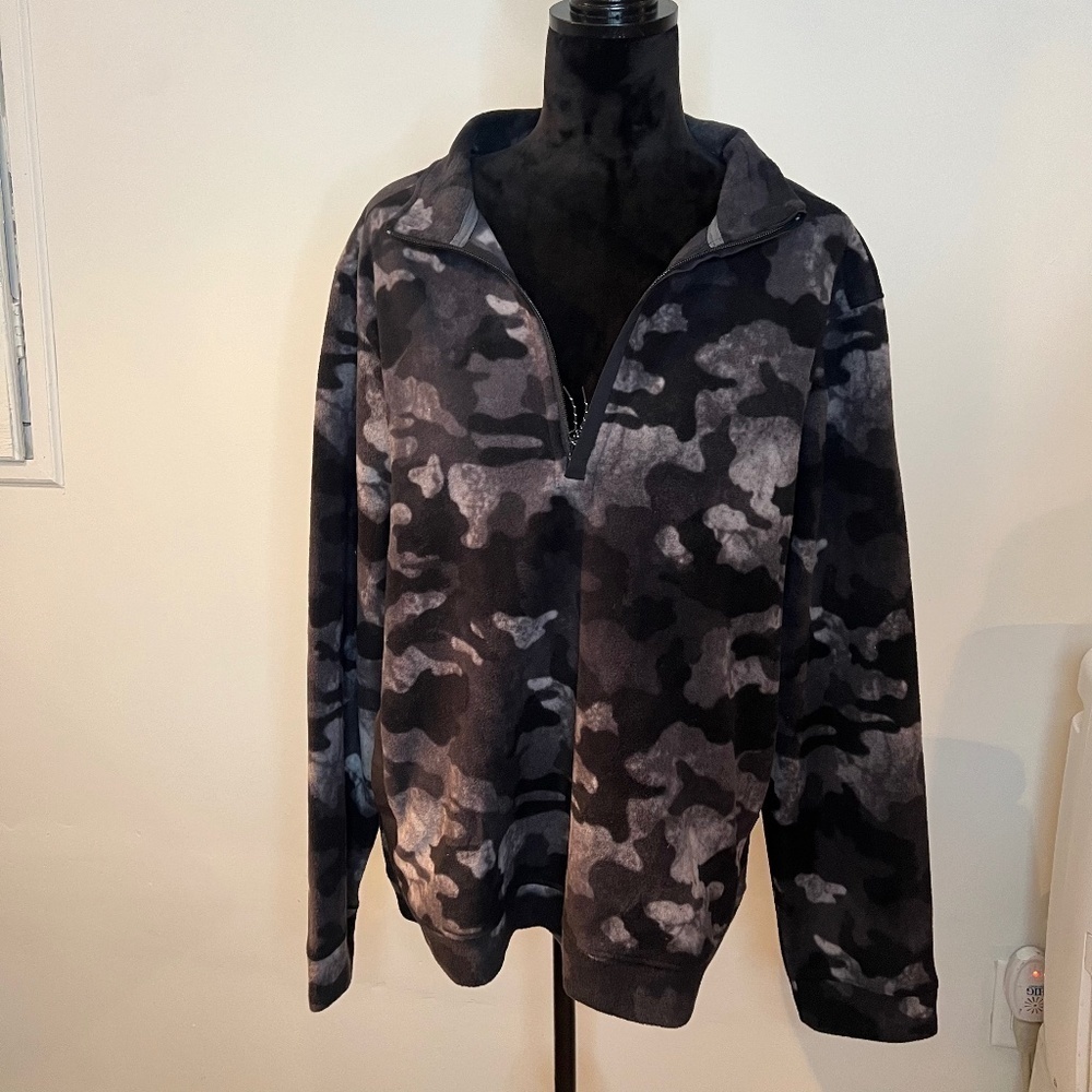 All in motion Micro fleece sweatshirt womens size L NWT